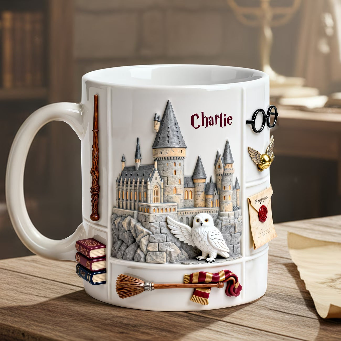 Epic Castle Coffee Mug - Personalized Gift For Fantasy Lovers 04NALU131225