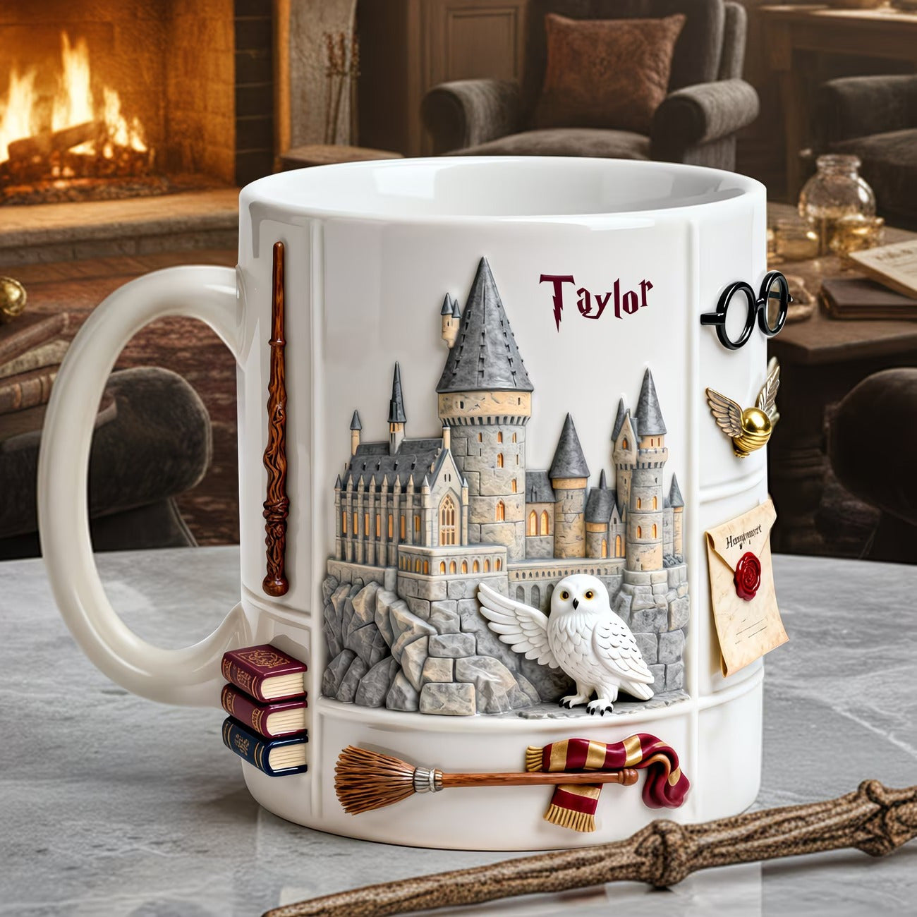 Epic Castle Coffee Mug - Personalized Gift For Fantasy Lovers 04NALU131225