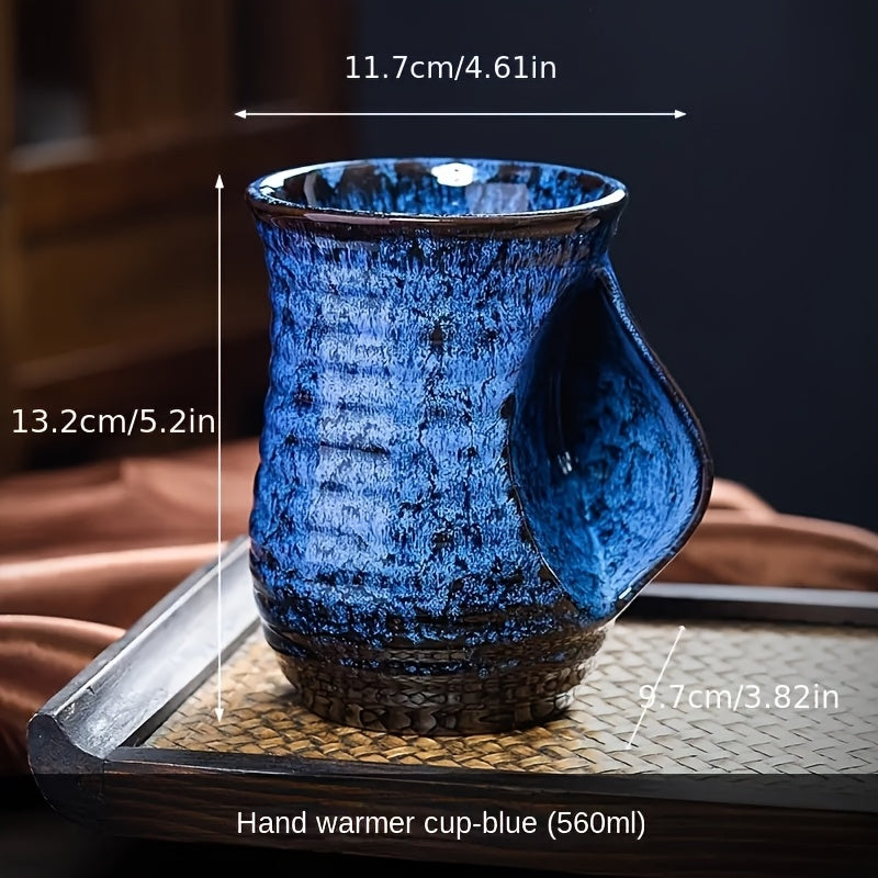 Elegant Ceramic Coffee Cup-Burnt Leak Proof Insulated Tea Cup, Suitable For Home And Office Use, Perfect Holiday Gift