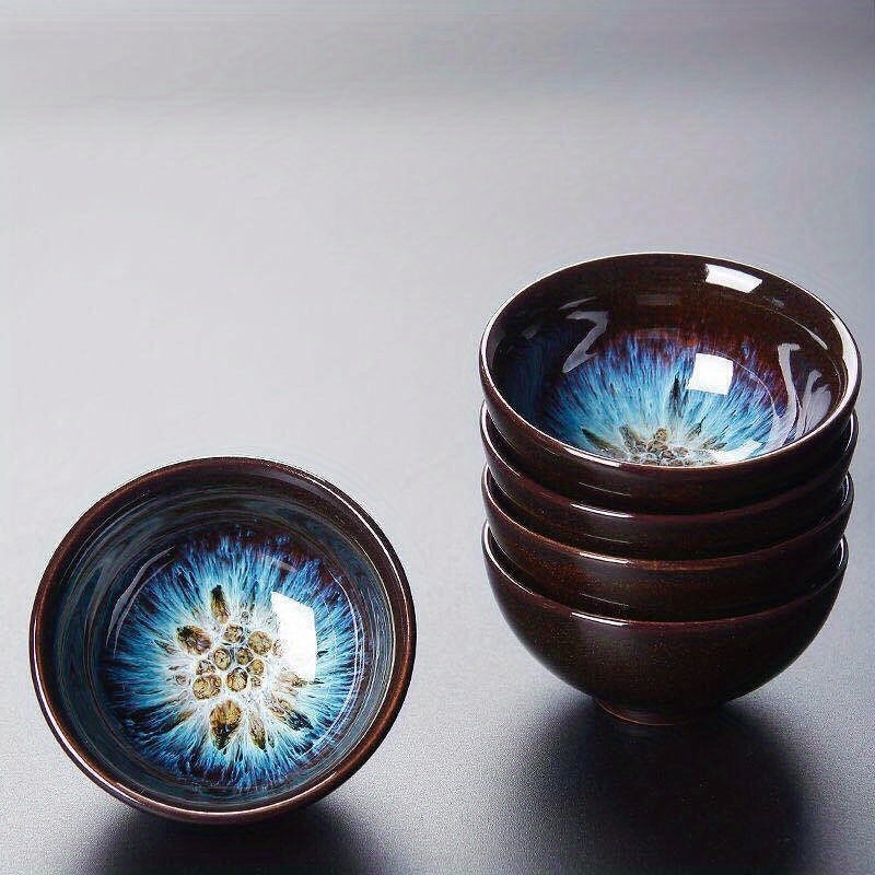 5pcs  tears ceramic tea set, Chinese style tea set, suitable for gifts, Christmas, New Year gifts, can be used in the office